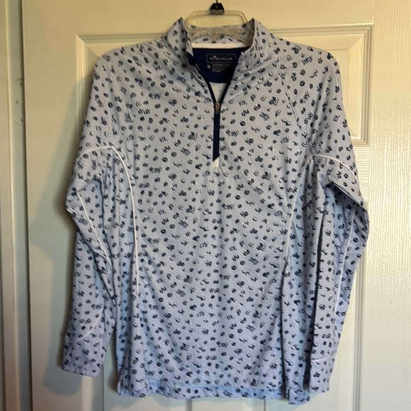 Peter Millar women’s long sleeve performance golf pullover size medium - Picture 1 of 10